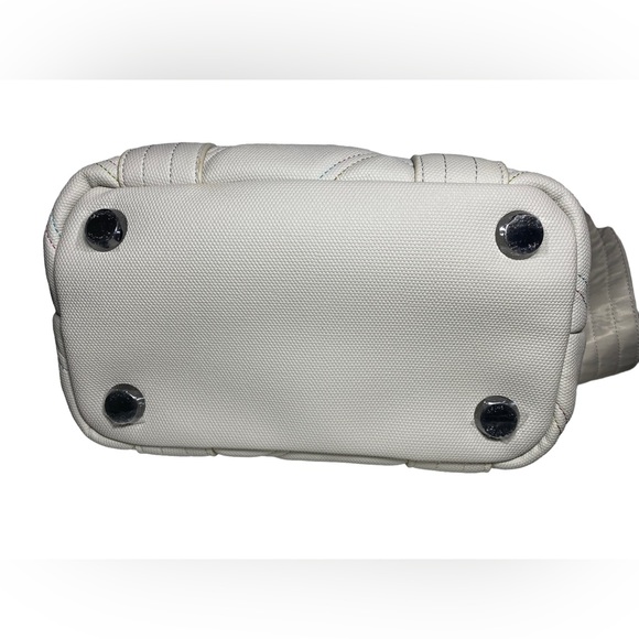 Lug Dory bag  Matte Luxe Crossbody Tote Handles Pebble purse GUC - Picture 6 of 13